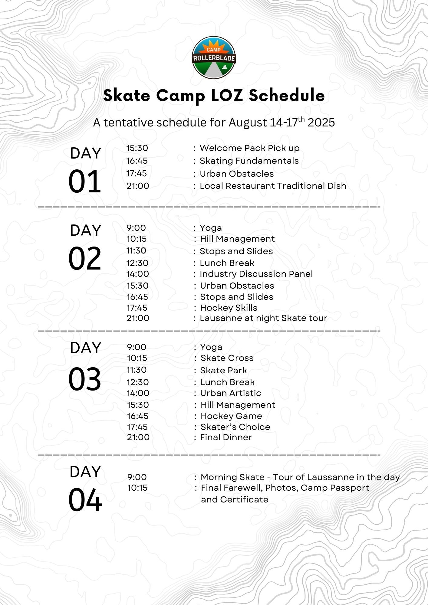 White Simple Travel Itinerary Planner